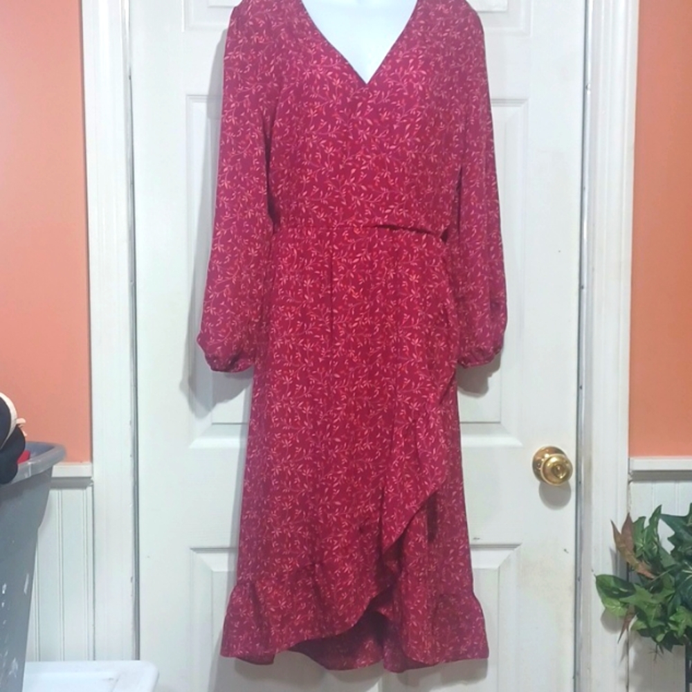 Old Navy faux wrap around dress